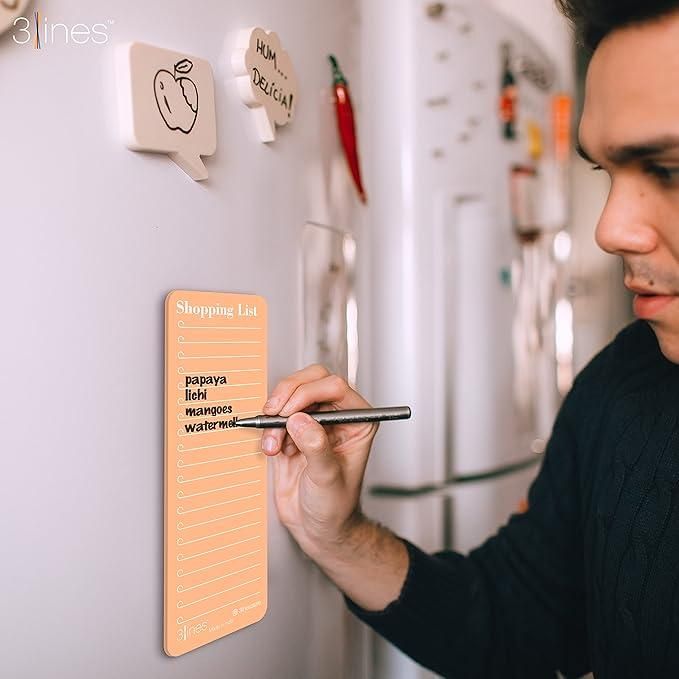 Magnetic Fridge Pad – Grocery & To-Do List