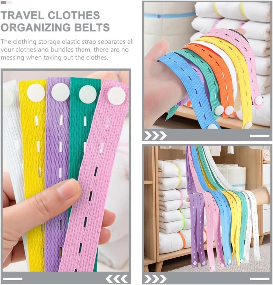 Elastic Storage Bands – Pack of 10