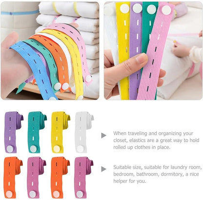 Elastic Storage Bands – Pack of 10